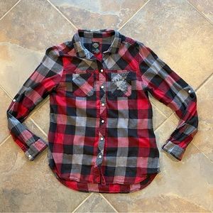 Harley-Davidson Women's Plaid Shirt